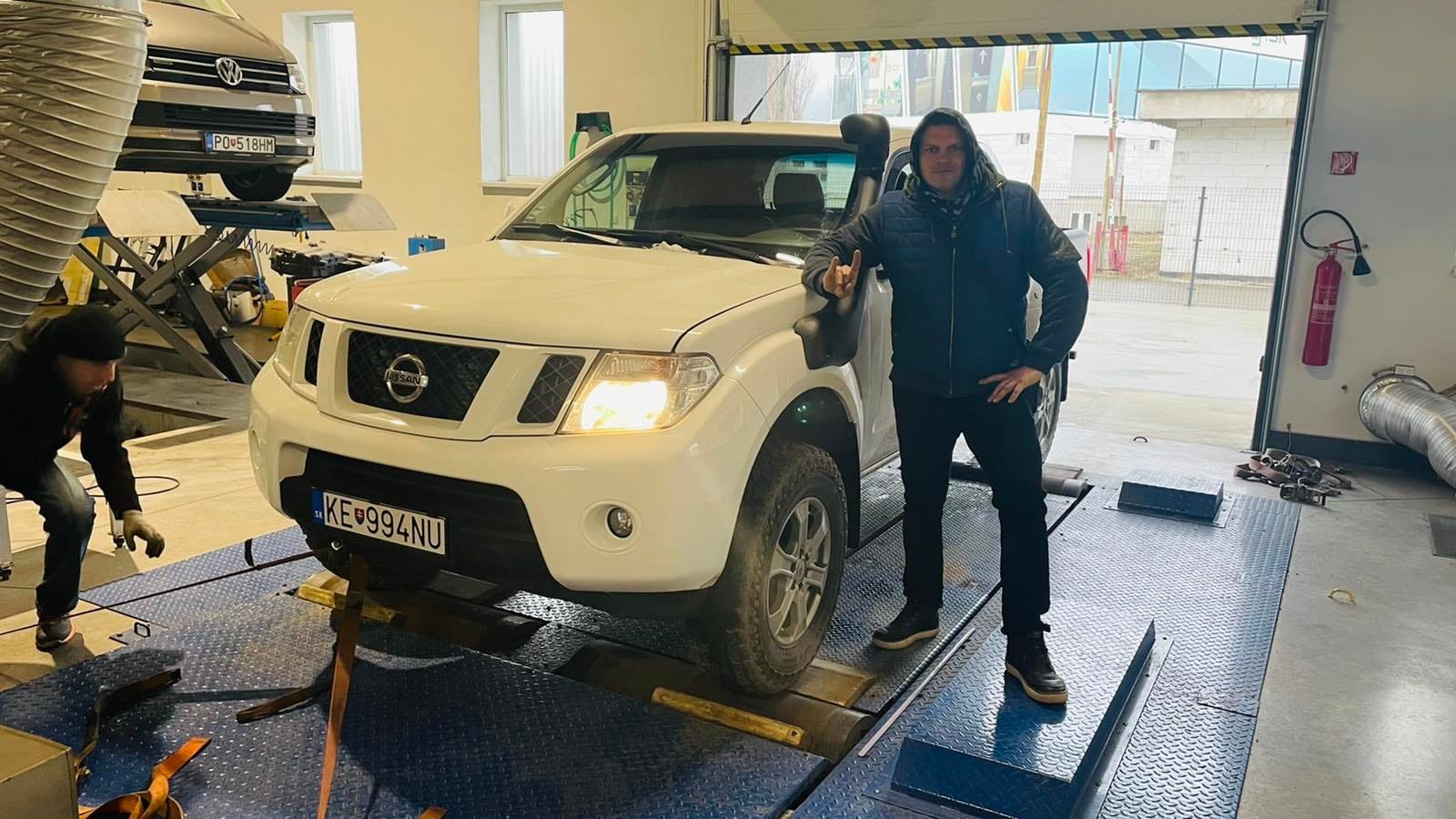 Nissan Navara v servise